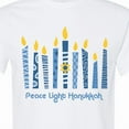 thumbnail image 4 of Inktastic Peace Light Hanukkah T-Shirt, 4 of 5