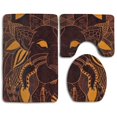 thumbnail image 1 of GOHAO King Lion 3 Piece Bathroom Rugs Set Bath Rug Contour Mat and Toilet Lid Cover, 1 of 2