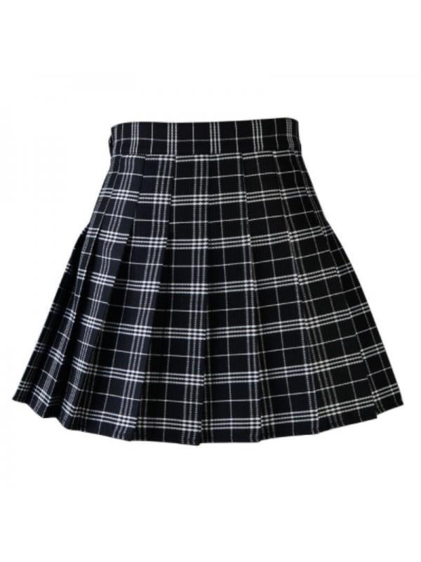 Clothes, Shoes & Accessories Folter TEACHERS PET Pleated Plaid MICRO ...