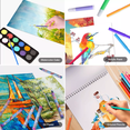 thumbnail image 4 of Colores Lápices Kit Dibujo 228 pcs, Set De Arte Profesional, 4 of 5