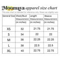 thumbnail image 6 of Moomaya Printed Top, Round Neck Sheer Long Sleeve Tops For Women, 6 of 8
