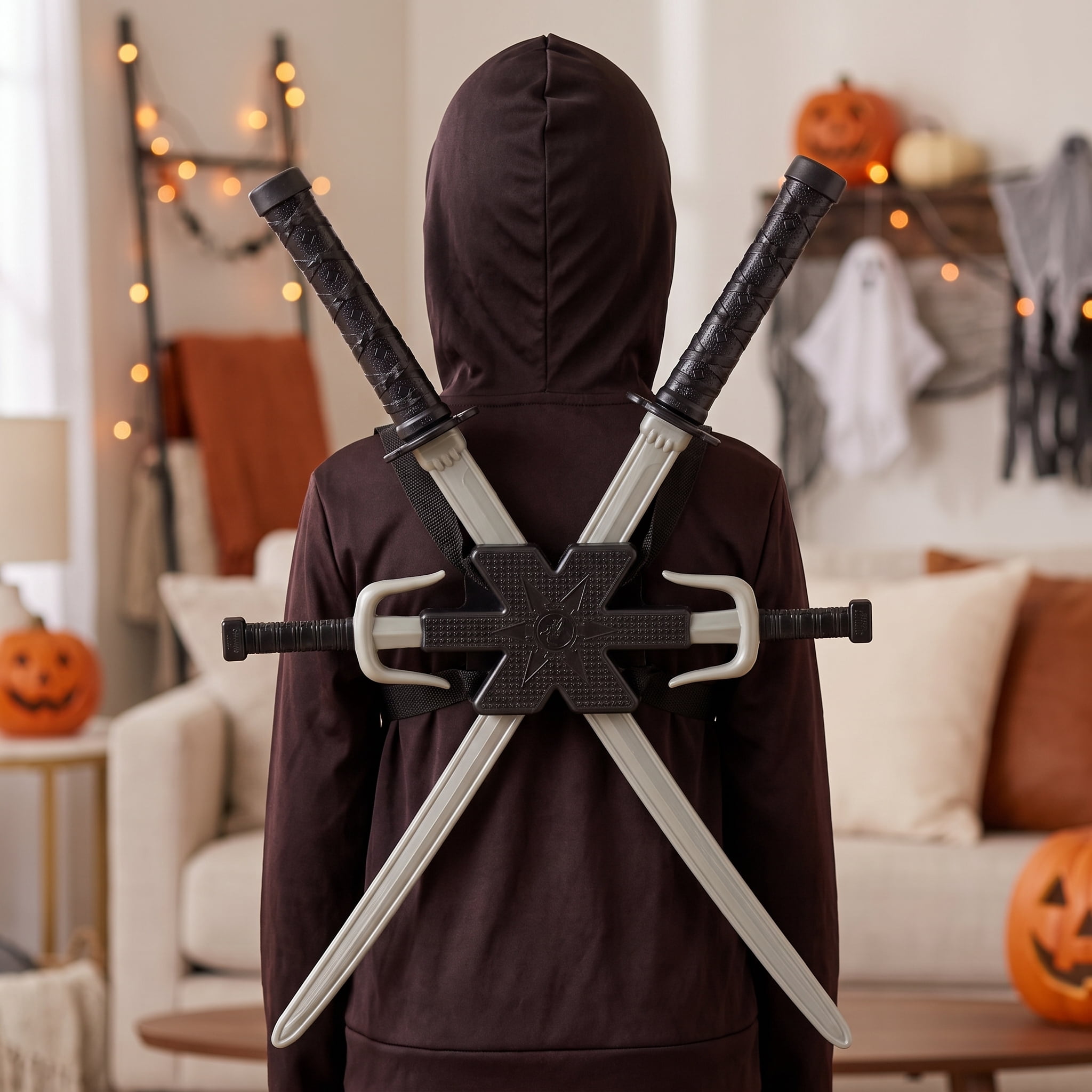 Ninja Backpack Costume Accessory Kit for Children, 5 Pieces, Halloween by Way To Celebrate