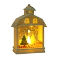 thumbnail image 5 of Dserhfy Christmas House Wind Light Delicate LED Night Light Snowman Santa Claus Elk Element Create Atmosphere Ambient Lights Window Hangings, 5 of 8