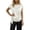 White, variant on Plus Size Tshirts for Women Satin Casual Round Neck Short Silk Blouse Basic Tee Shirt Soft Comfortable Spring Tops for Women Beige L