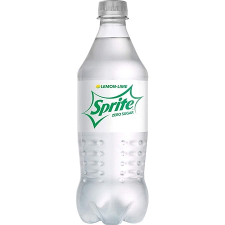 Sprite Zero Soda 20oz Bottles, Quantity of 16