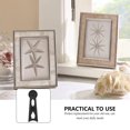 12Pcs 360 Degree Rotating Brackets Photo Frame Supports Photo Frame