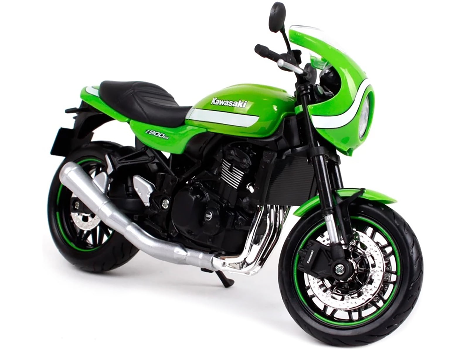 Maisto Kawasaki Z200RS Cafe 1/123個セット Kawasaki Z900RS Cafe Green 1/12 Diecast Motorcycle Model by
