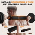 thumbnail image 6 of 4-in-1 Adjustable Dumbbell Set, 70Lbs (35 Lbs Each), Free Weights with Connector, Used as Kettlebell/Barbell/Push up Stand, Upgraded Lock Nut, Home Gym Equipment for Strength Training, 6 of 7
