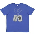 thumbnail image 3 of Inktastic Memorial Day Military Tags Youth T-Shirt, 3 of 5