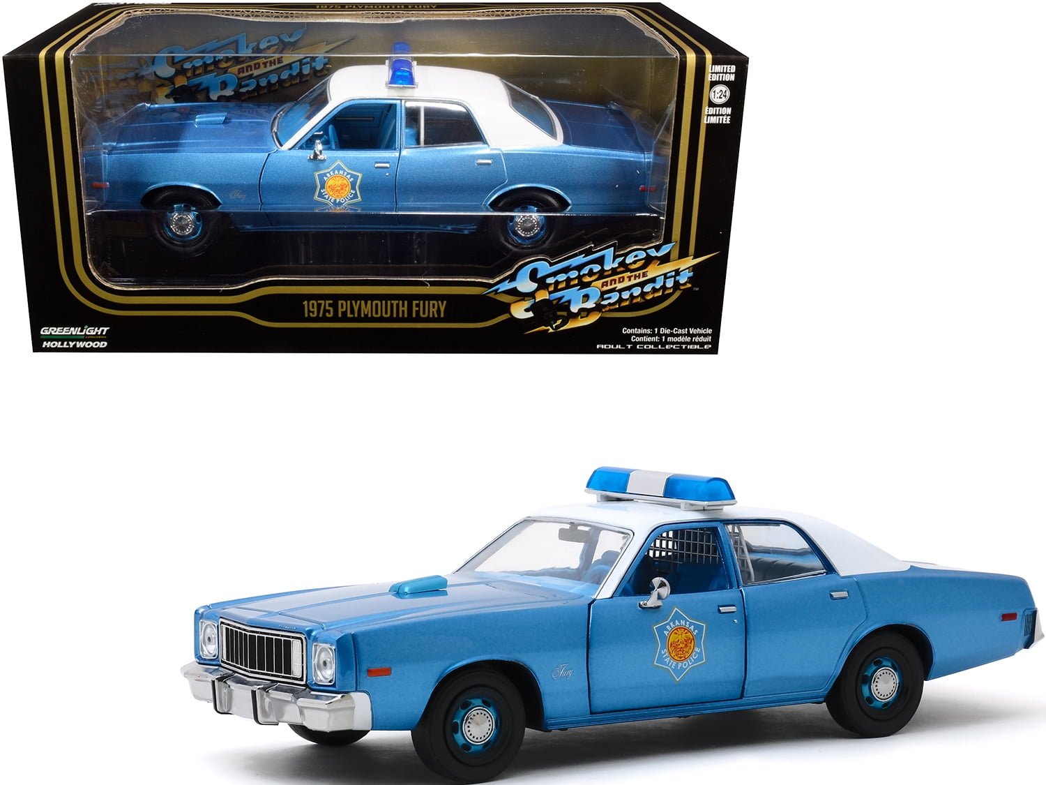 1975 Plymouth Fury Mississippi Highway Patrol Smokey and The Bandit Greenlight for sale online