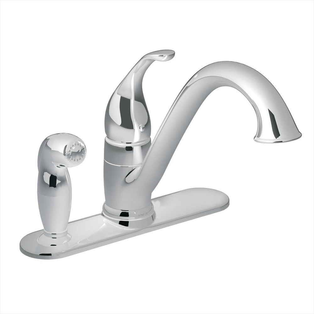 Moen 7835SRS Camerist LowArc Single Handle Kitchen Faucet with Left