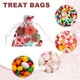 thumbnail image 4 of 100 Pcs Bolsas de Regalo de San Valentín, 4" x 3" Bolsas de Cello con Corazones y Cierres de Torcer, para Envolver Galletas y Caramelos, Blancas, 4 of 5