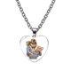 thumbnail image 4 of Collares con colgante de corazón de Super mamá, cabujón de cristal de amor para madre, regalos para el día de la madre de hija e hijo, 4 of 4