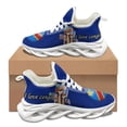 thumbnail image 1 of Zapatos de pareja con estampado de bandera del Congo, tenis para otoño e invierno, para el trabajo, el hospital, para correr, ligeros, con cordones, 1 of 6
