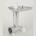 thumbnail image 2 of ZHAOCHENG Accesorios para picadora de carne KitchenAid, picadora de carne KitchenAid para procesador de alimentos, con 3 placas de molienda y 2 tubos de relleno para picadora de carne KitchenAid Artis, 2 of 5