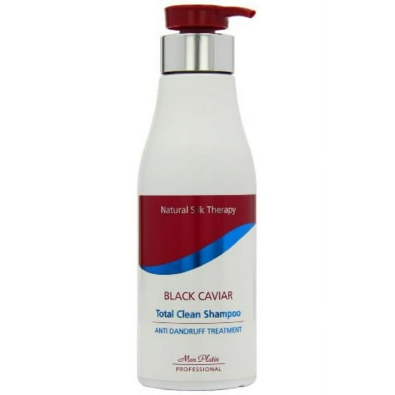 mon platin black caviar total clean shampoo anti dandruff treatment 17oz 500ml