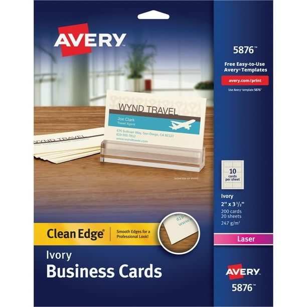 Avery 5876 Two Side Printable Clean Edge Business Cards For Laser avery-5876-two-side-printable-clean-edge-business-cards-for-laser