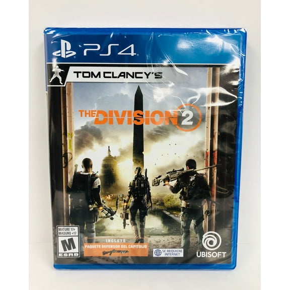 New Ubisoft Video Game Tom Clancy's The Division 2 Standard Edition PS4
