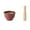 Red, variant on High Temperature Ceramic Thickened Mortar and Pestle Set Commercial Herb Grinder Pharmacy Pound Pills Bowl