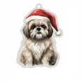 thumbnail image 1 of Kitchen Mats and Rugs Cute Dog Christmas Acrylic Flat Christmas Tree Pendant Home Decoration Gift, 1 of 3