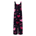 thumbnail image 5 of Haivin Women's Printed Loose Fit Button Front Jumpsuit with Pockets for Casual and Daily Wear, 5 of 5