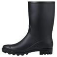 thumbnail image 6 of Litfun Mid Calf Rain Boots for Women Waterproof Garden Shoes, Black, Size 9, 6 of 6