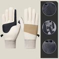 thumbnail image 5 of Wipya Touchscreen Compatible Gloves For Women Thermal Winter Gloves With Non-Slip Grip For Phone Use Biking Driving And Outdoor SizeKhaki, 5 of 5