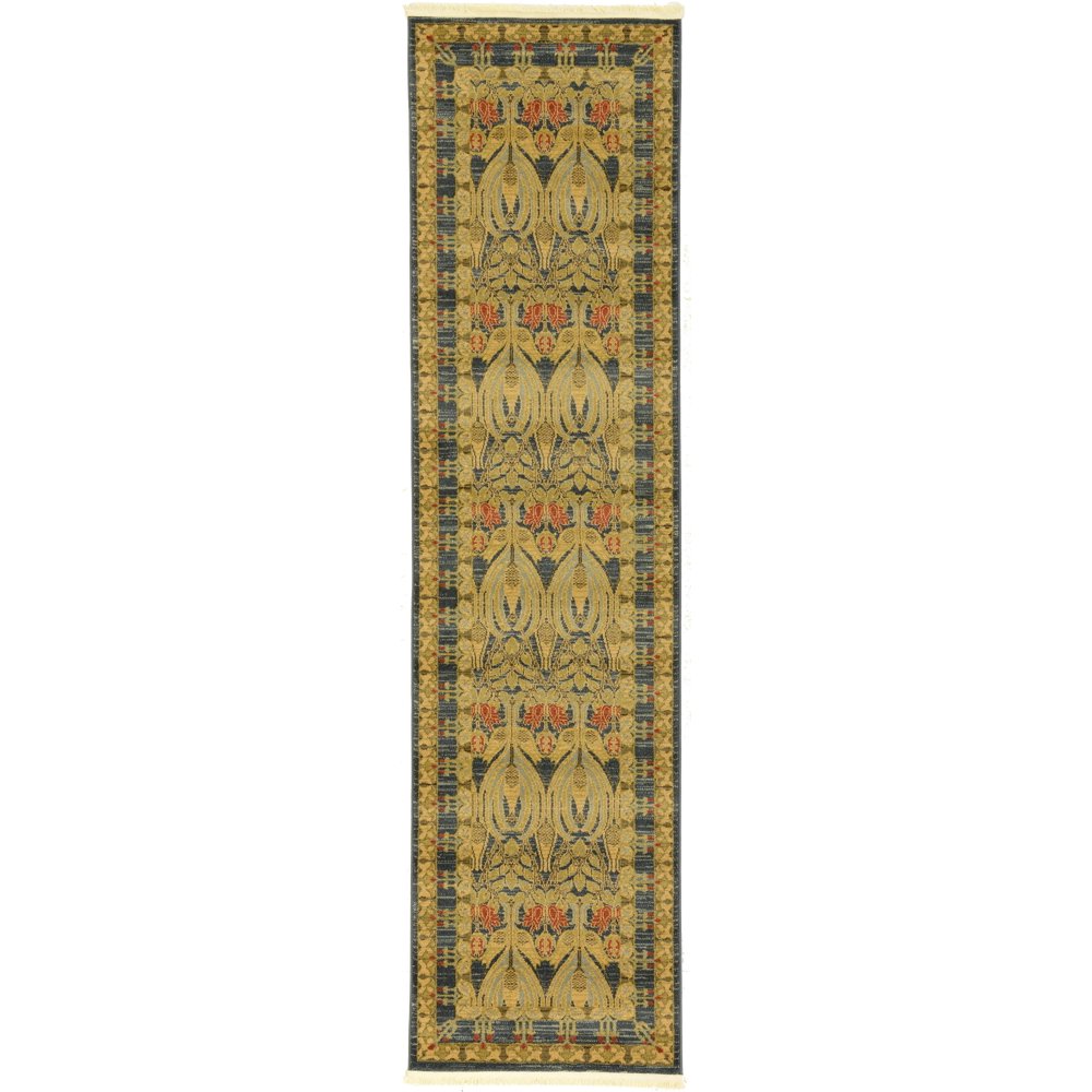 Unique Loom Carnation Edinburgh Vintage Geometric Area Rug or Runner