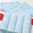 thumbnail image 3 of TBWNWG Kids Buoyancy Training Swimwear Full Zip Rash Guard with UPF Sun for Children Learning to Swim, 3 of 6