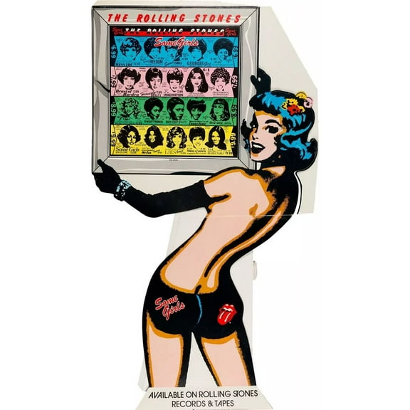 1978 THE ROLLING STONES POSTER WALL ART PRINT FOR SOME GIRLS ES 11 x 17 Inch Poster