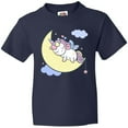 thumbnail image 3 of Inktastic Unicorn Moon Youth T-Shirt, 3 of 5