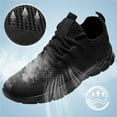 thumbnail image 2 of Damyuan Mens Sneakers Running Shoes Casual Walking Shoes Athletic Sport Lightweight Breathable Mesh Comfortable Sole, 2 of 7