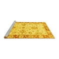 thumbnail image 2 of Ahgly Company Machine Washable Indoor Rectangle Oriental Yellow Traditional Area Rugs, 2' x 3', 2 of 4