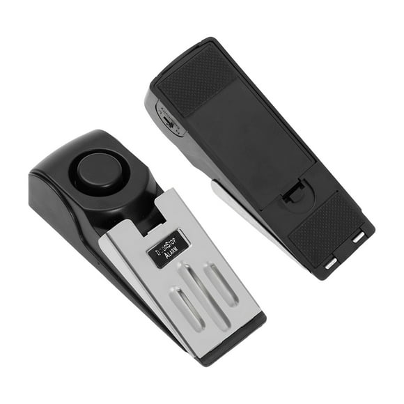 Door Stop Door Obstruction with High Sensitivity Alarm ABS Material Ground Damping Rubber Plug for Enhanced Door and Quiet Operation
