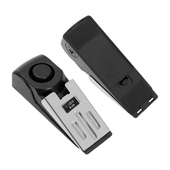 Portable Door Stop Alarm, 2025 New Door Stopper with 120db Loud Security Alarm, Travel Door Alarm, Doorstops Wedge Alarm Sensors Security Devices for Traveling Apartment Hotel and Home
