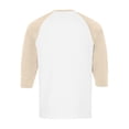 thumbnail image 6 of Men’s Three Quarter Sleeve Sport T-Shirt Baseball Style Casual Cotton Top, 6 of 7
