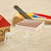 HINTRMENT Miniature Scene Kit Compact Design 1Set 3.4X3.4X2.4In