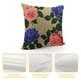 thumbnail image 4 of Vintage Rose Corduroy Pillow Home Decor Cushion Cover Sofa, Chair, Car, Office Square Pillow Cover, 4 of 5