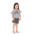 thumbnail image 3 of Minnie Mouse Baby and Toddler Girls’ Shorts Set, 2-Piece Outfit Set, 12M-5T, 3 of 5