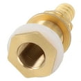Rain Barrel Bushing With Hose Nozzle Made of Brass Water Barrel Screw