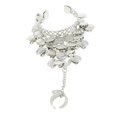 thumbnail image 2 of Brazalete de danza del vientre Hugo Anillo de la pulsera de la danza de vientre Plata, 2 of 8