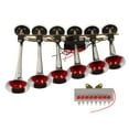 thumbnail image 2 of Kit de Bocina de aire de 6 trompetas ANGGREK Metal 12 V 24 V 160 dB, 2 of 8