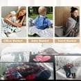 thumbnail image 4 of Custom Blanket with Picture, Picture Blankets Customized for Birthday Anniversary, Custom Gifts for Him Her, Picture Blankets Customized(1 Photo with Text) Blankets, 4 of 5