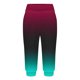 thumbnail image 3 of Mujeres Capri Pantalones Casual Suelto Largo Pantalones de Impresión con Corbata Elástica Cintura Y Bolsillos, 3 of 6