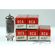 5 Vintage RCA 6197 Noval Vacuum Pentode Power Tube Valve - BangyBang Tubes