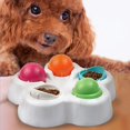 thumbnail image 3 of Comedero Rallentare Tazón para Perros Tazón para Mascotas Tazón de Saludable Anti-engullido Mascota Comida Más Platos de Alimentación Yinane alimentador lento, 3 of 8
