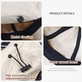 thumbnail image 3 of Sombrero de pescador de secado rápido ajustable con circunferencia de 54-58 cm, protector solar de verano para exteriores, se puede colgar con máscara, sombrero para el sol, 3 of 5