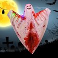 thumbnail image 2 of Adorno de fantasma colgante de Halloween, luz LED, fantasma brillante, habitación secreta, decoración de fiesta, 2 of 4