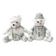 thumbnail image 1 of Set 2 Muñecos Oso Polar Decoración Navideños de Peluche 32cm, 1 of 8