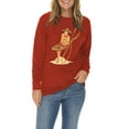 thumbnail image 3 of Plus Size Mariachi Lasso Graphic Long Sleeve Crewneck Tee - Paprika XL, 3 of 4